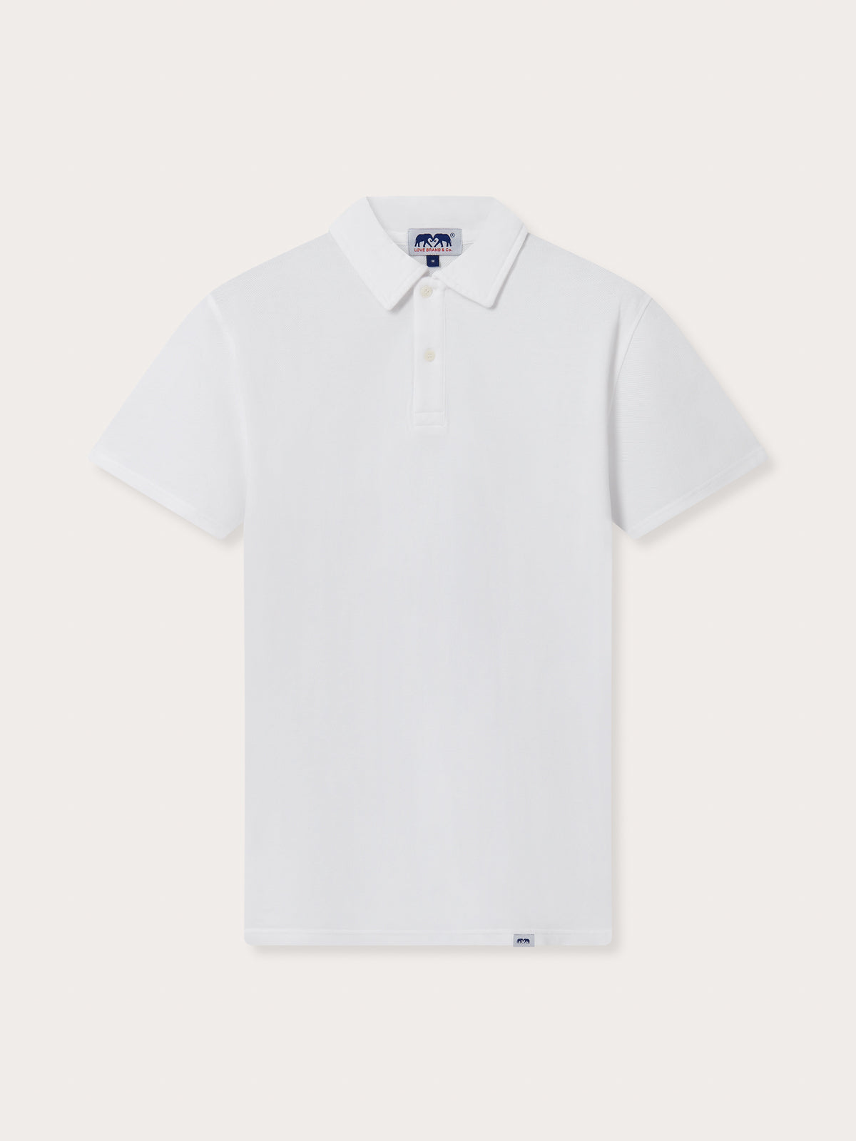 Men's White Pensacola Polo Shirt